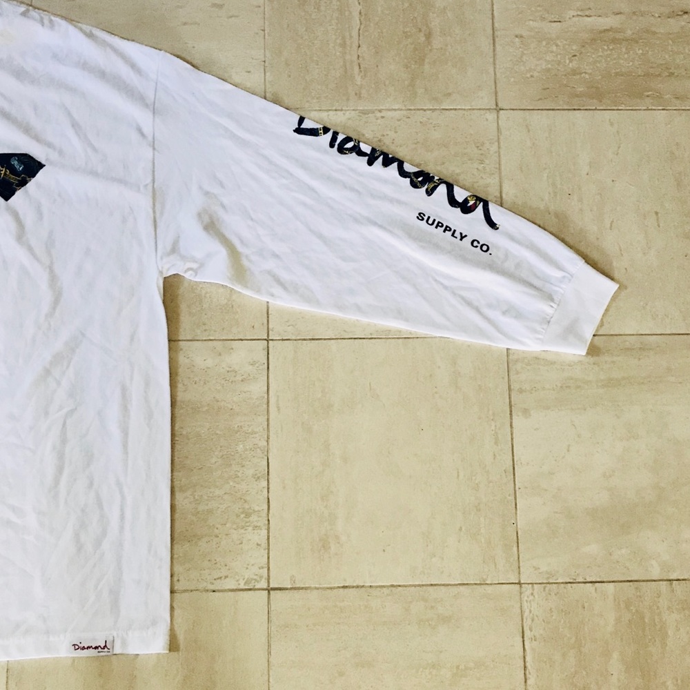 Diamond Supply Co. Long Sleeve Men's Tee - Picture 4 of 8